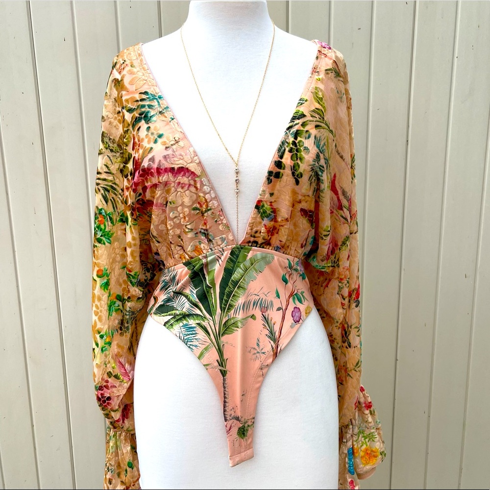 NWT Hemant and Nandita x Revolve Veena Bodysuit